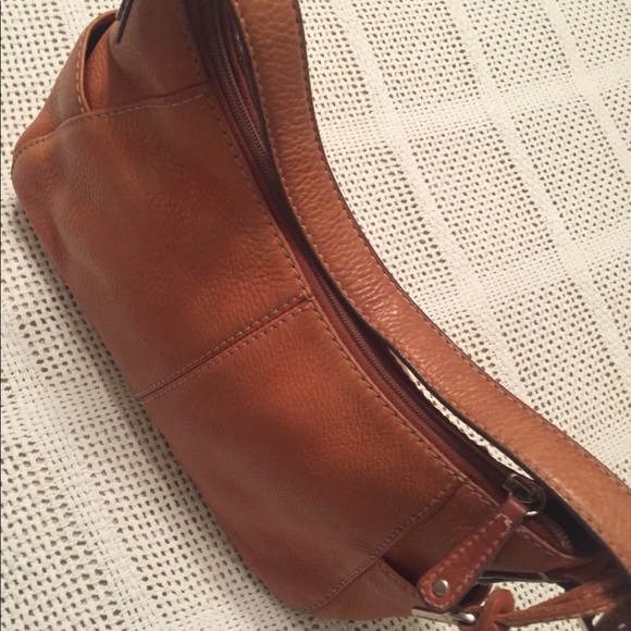 Fossil Leather Purse. 11” by 8” - Picture 6 of 10
